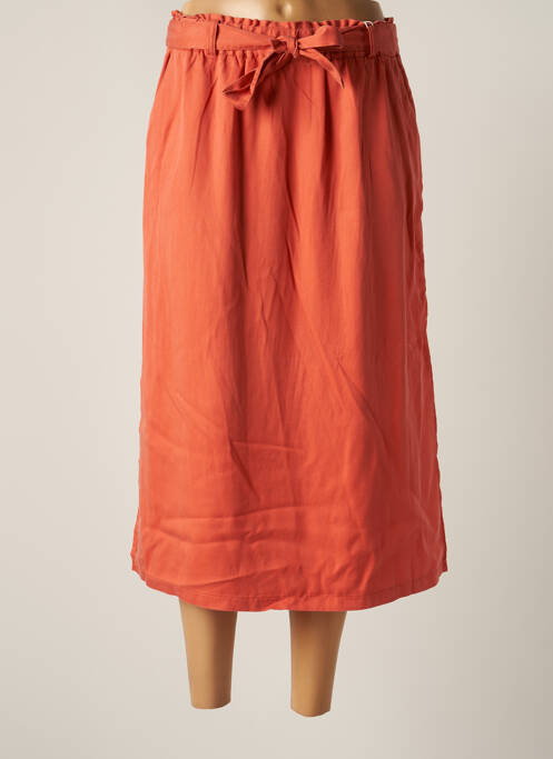 Fustă midi portocaliu C'EST BEAU LA VIE femeie