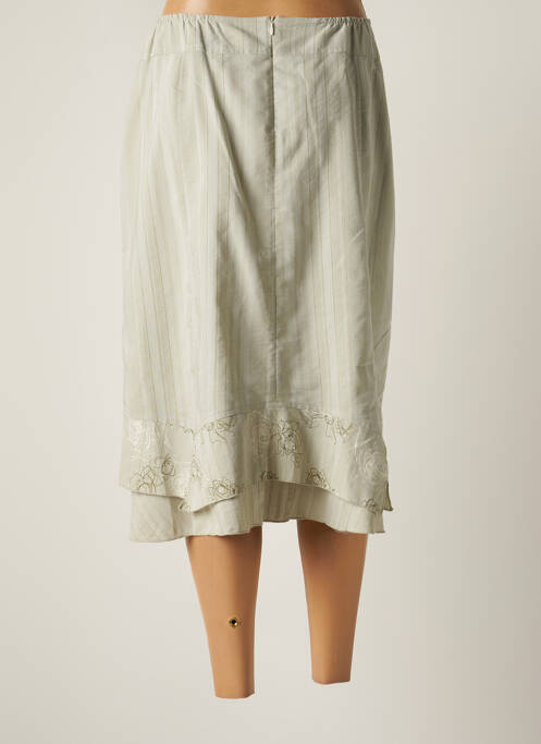 Fustă midi verde JEAN DELFIN femeie