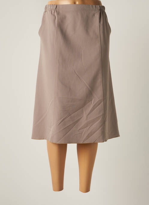 Fustă midi maro VALMODE femeie