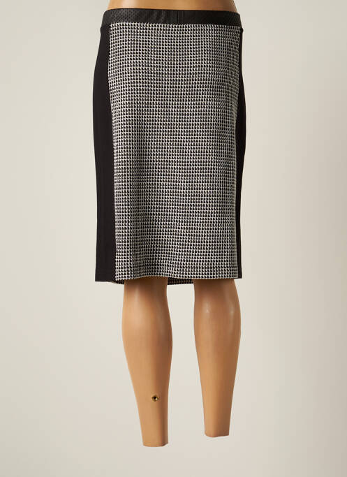 Fustă midi negru GRIFFON femeie