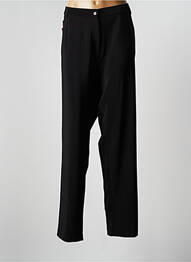 Pantalon drept elasticitate mărime normală negru GRIFFON femme