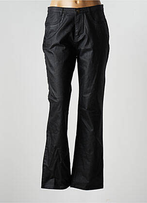 Pantalon drept elasticitate talie înaltă negru I.QUING femeie