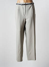 Pantalon drept elasticitate talie înaltă gri VERA VERNER femeie