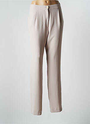 Pantalon drept bej ANNE KELLY femeie