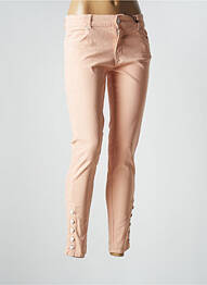 Pantalon slim elasticitate mărime normală portocaliu HEARTLESS JEANS femme