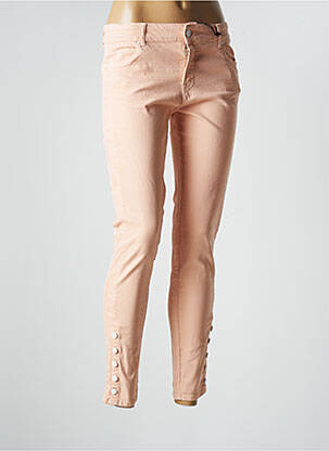 Pantalon slim portocaliu HEARTLESS JEANS femeie