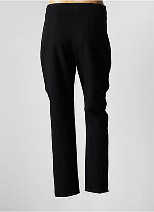 Pantalon drept țesătură crep talie înaltă negru RINASCIMENTO femeie