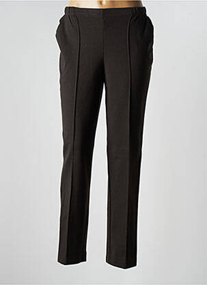 Pantalon drept elasticitate mărime normală verde TELMAIL femeie