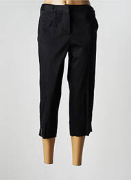 Pantalon trei sferturi elasticitate mărime normală negru NOMINAL femme
