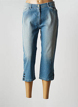 Pantalon trei sferturi albastru LUCCHINI femeie