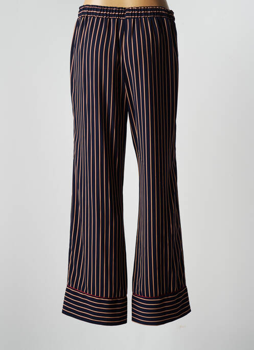 Pantalon larg albastru SASSIA femeie