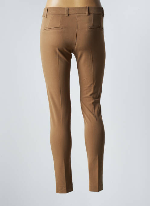 Pantalon slim bej ABSOLU femeie
