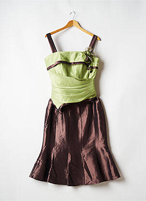 Set fustă maro CREATIF PARIS femeie