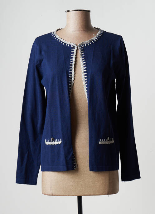 Vestă cu mâneci lungi albastru TRIPODE femeie