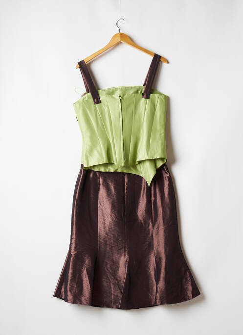 Set fustă maro CREATIF PARIS femeie