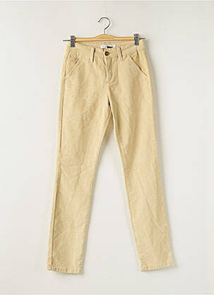 Pantalon chino talie joasă talie joasă bej R.DISPLAY femeie