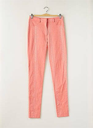 Pantalon slim roz ABSOLU femeie