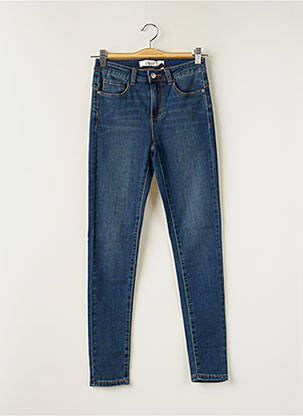 Blugi cu croială slim albastru CINDY.H femeie