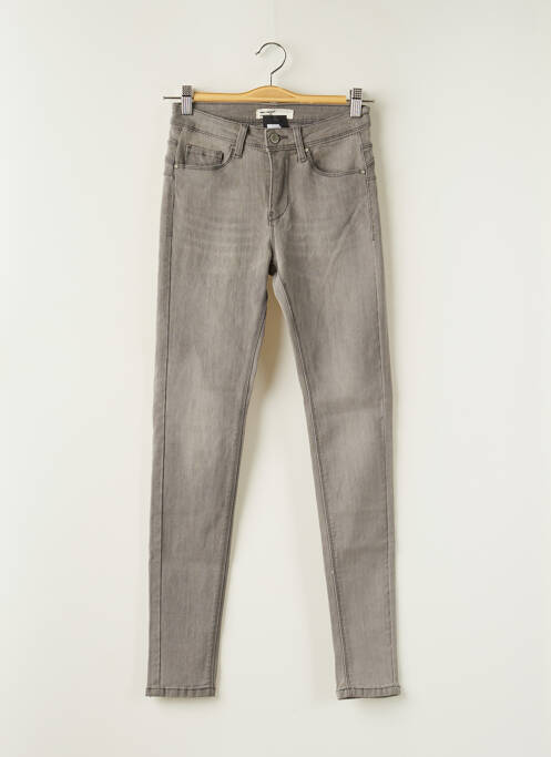 Blugi cu croială slim gri NINA CARTER femeie