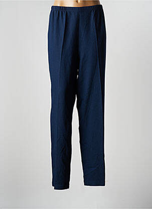 Pantalon drept albastru GUY DUBOUIS femeie