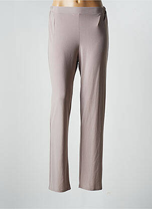 Pantalon drept bej BOGUAR femeie