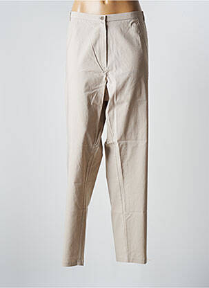 Pantalon drept bej JEAN GABRIEL femeie