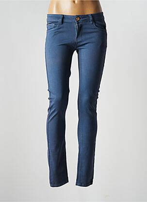 Pantalon slim conic mărime normală albastru R.DISPLAY femeie