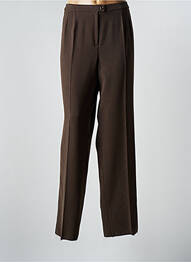 Pantalon drept elasticitate mărime normală maro CHRISTIAN MICHEL femme