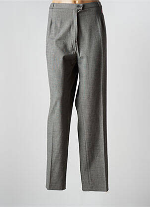 Pantalon drept gri ANNE KELLY femeie