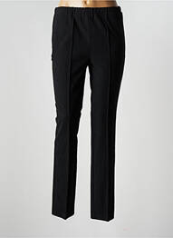 Pantalon drept talie elastică mărime normală gri JEAN GABRIEL femme