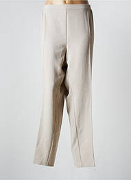 Pantalon drept elasticitate mărime normală bej TELMAIL femme