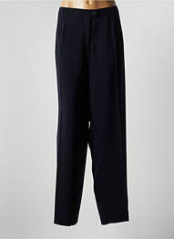 Pantalon chino închidere cu fermoar sub clapetă cu nasturi mărime normală negru ANNE KELLY femme