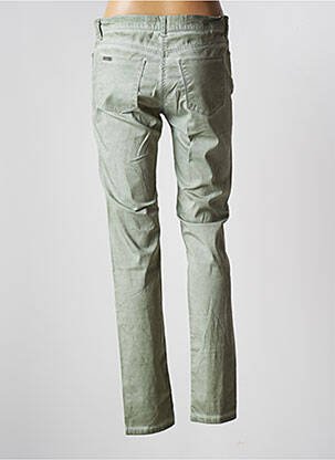 Pantalon slim elasticitate mărime normală verde CARLA KOPS femeie