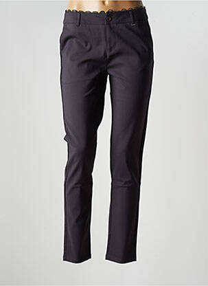 Pantalon slim gri FREESIA femeie