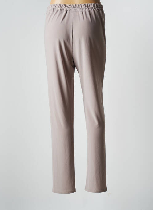 Pantalon drept bej BOGUAR femeie