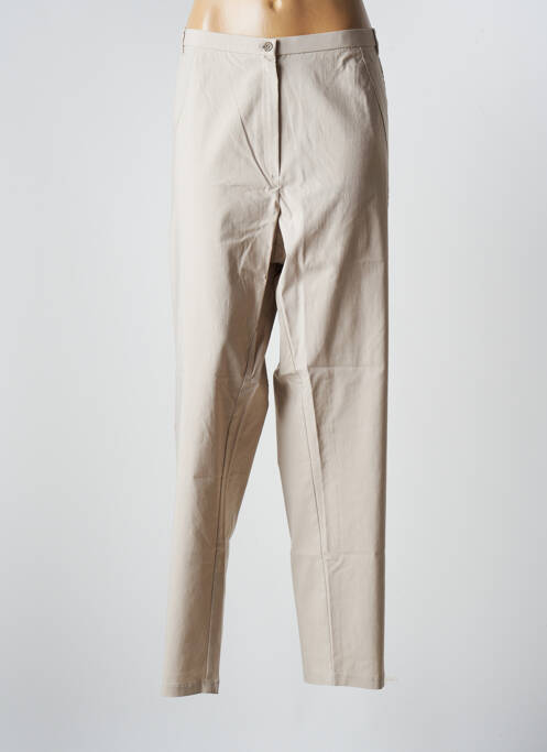 Pantalon drept bej JEAN GABRIEL femeie