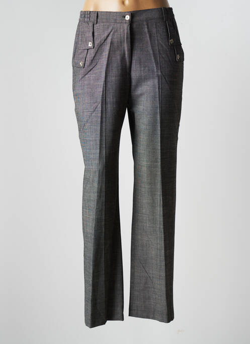 Pantalon drept gri ELISABETH. B femeie