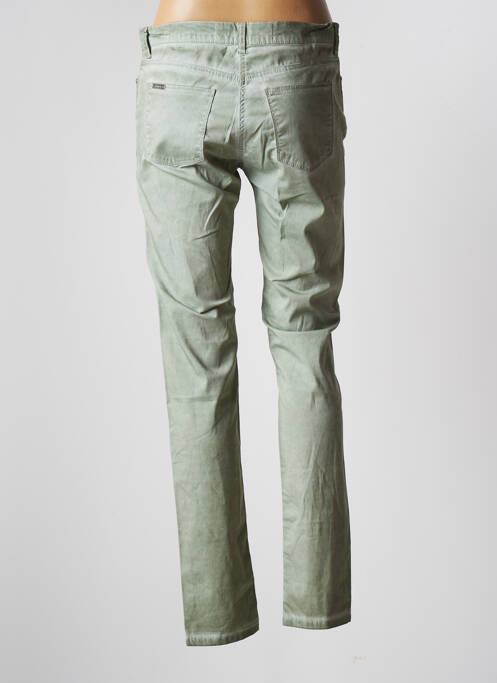 Pantalon slim verde CARLA KOPS femeie