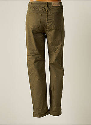 Pantalon slim elasticitate mărime normală verde KITANA femeie
