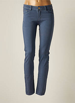 Pantalon slim albastru R.DISPLAY femeie