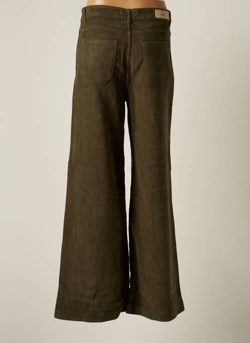 Pantalon larg verde SMF femeie