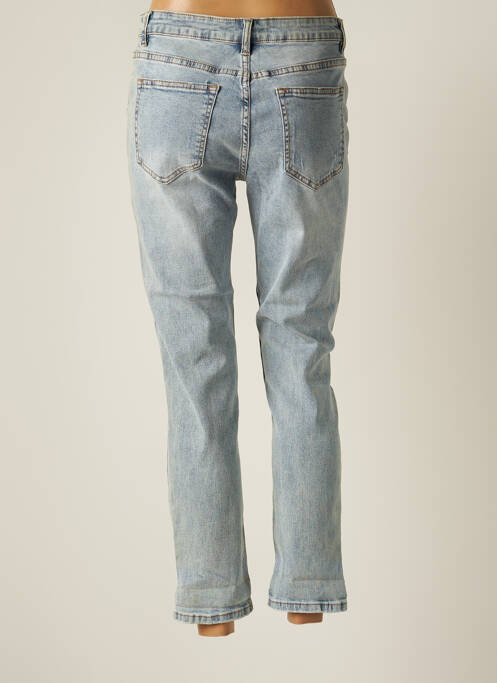 Blugi cu croială slim albastru R.DISPLAY femeie