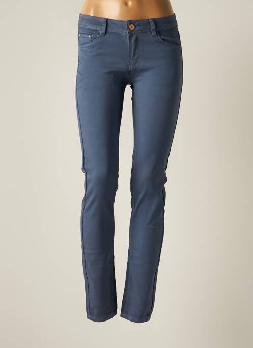 Pantalon slim albastru R.DISPLAY femeie
