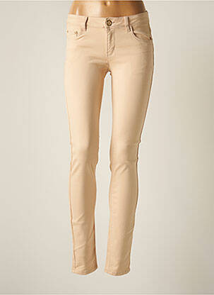 Pantalon slim bej R.DISPLAY femeie