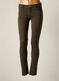 Pantalon slim conic mărime normală verde R.DISPLAY femeie