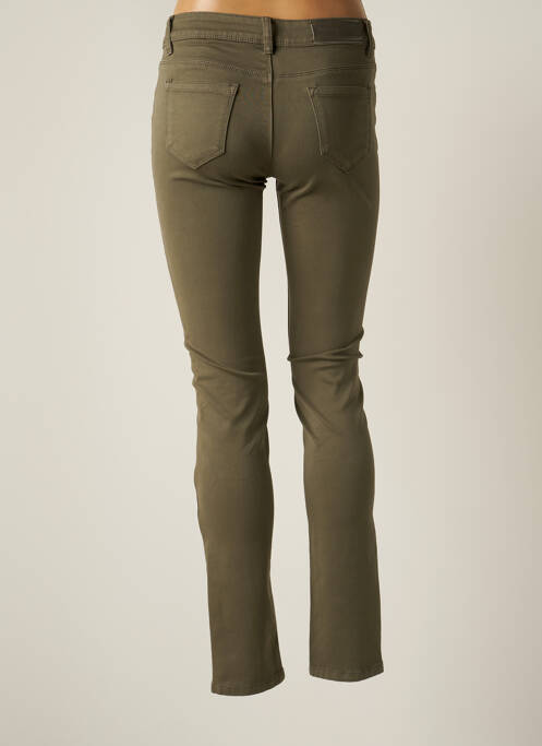 Pantalon slim verde R.DISPLAY femeie