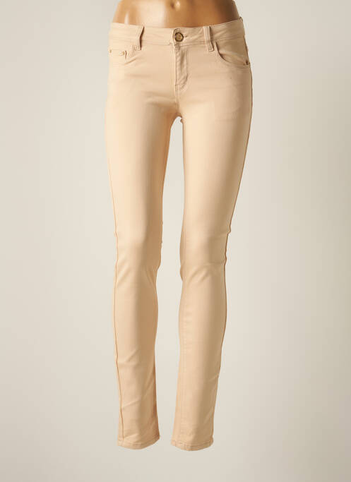 Pantalon slim bej R.DISPLAY femeie