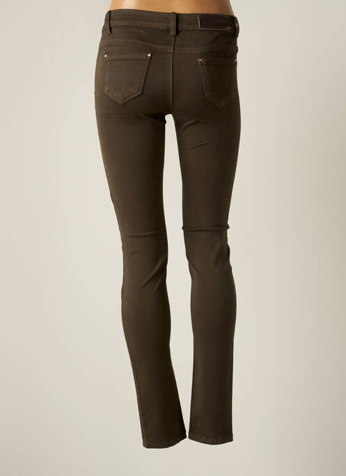 Pantalon slim verde R.DISPLAY femeie
