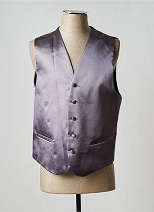 Vestă fără mâneci gri VIRTUOSE bărbat