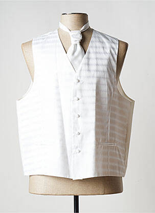 Vestă fără mâneci alb BARBERINI bărbat